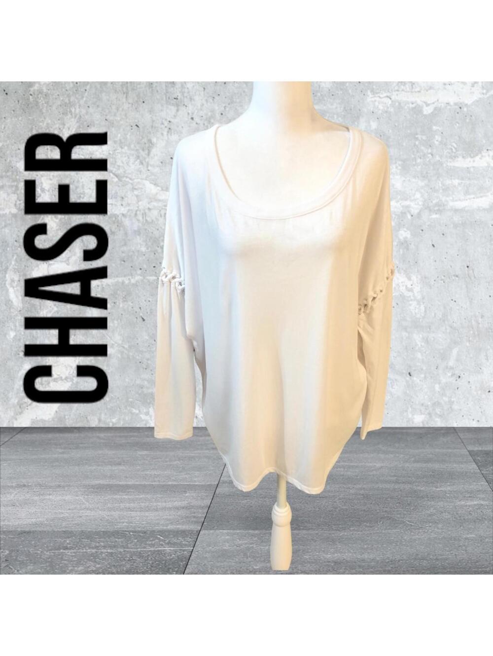 Chaser for Anthropologie-Sz M Dolman sleeves Top NWT